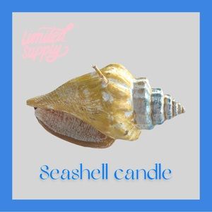 ✅ (GIFTED) Seashell Candle from Cape Coral 🪸 Florida
